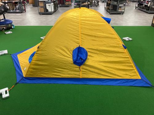 ARAI TENT (アライテント) 登山用テント 小穴・ボトムベタツキ・ヨゴレ・ショックコード若干の伸び有 ブルー 廃盤希少品 X-RAIZ 3