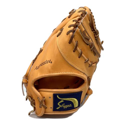 久保田スラッガー (クボタスラッガー) 硬式グローブ ブラウン ケース付き @ 硬式用ファーストミット アグレッシブ ファーストミット FP-NOR 未使用品
