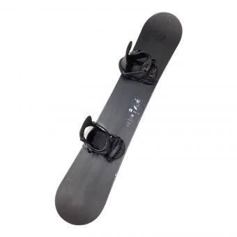 atirom-avs スノーボード 152cm ブラック 2x4 フラットキャンバー APEX ビンディング付(K2 FORMULA)