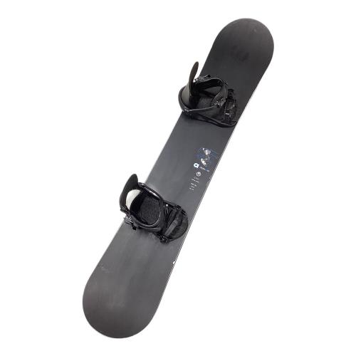 atirom-avs スノーボード 152cm ブラック 2x4 フラットキャンバー APEX ビンディング付(K2 FORMULA)