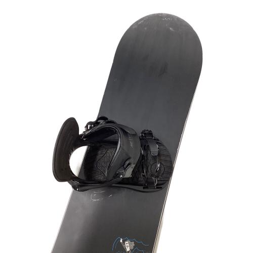 atirom-avs スノーボード 152cm ブラック 2x4 フラットキャンバー APEX ビンディング付(K2 FORMULA)