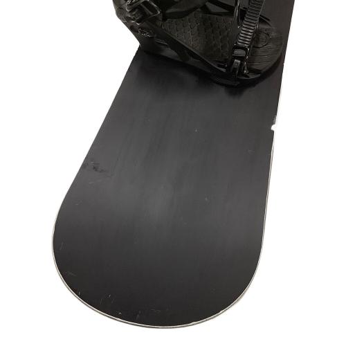 atirom-avs スノーボード 152cm ブラック 2x4 フラットキャンバー APEX ビンディング付(K2 FORMULA)