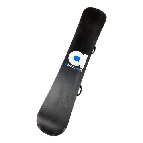 atirom-avs スノーボード 152cm ブラック 2x4 フラットキャンバー APEX ビンディング付(K2 FORMULA)