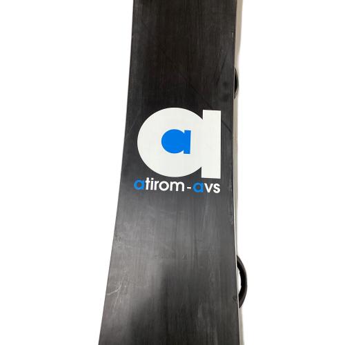 atirom-avs スノーボード 152cm ブラック 2x4 フラットキャンバー APEX ビンディング付(K2 FORMULA)