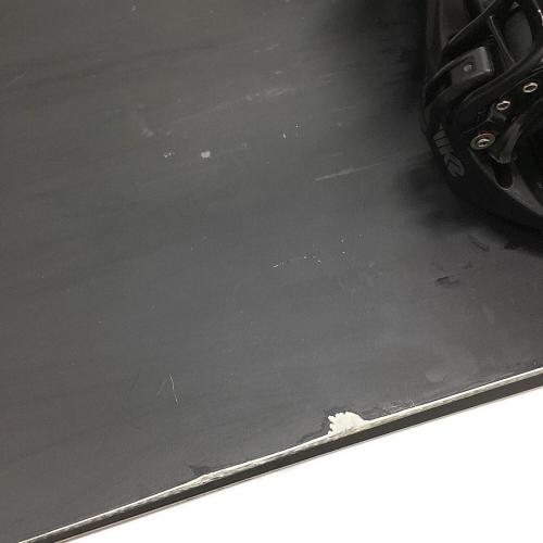 atirom-avs スノーボード 152cm ブラック 2x4 フラットキャンバー APEX ビンディング付(K2 FORMULA)