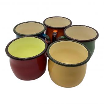 emalia OLKUSZ (エマリアオルクシュ) アウトドア食器 ホーローマグカップ5点セット