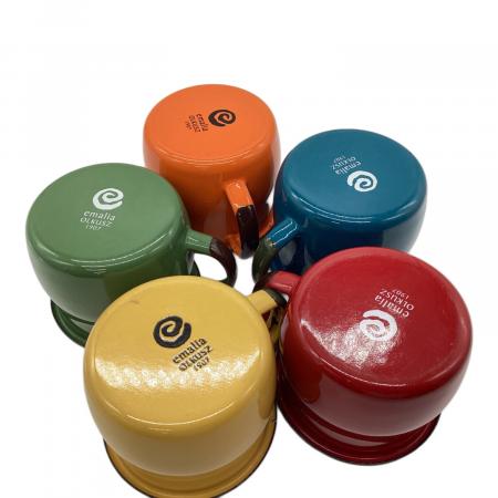 エマリアオルクシュ　ホーロー　カップ　5点 emalia OLKUSZ (エマリアオルクシュ) アウトドア食器 ホーロー