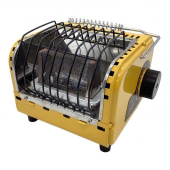 SHANK HEATER アウトドアヒーター カセットガス イエロー PSLPGマーク有 開放式屋外用ヒーター 製造年月:2022年12月