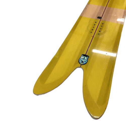 Gentemstick (ゲンテンスティック) MAGIC スノーボード 168cm　イエロー　カバー付