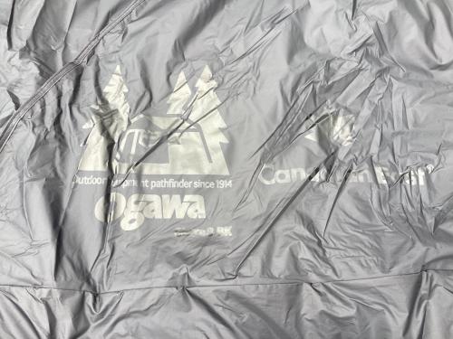 OGAWA (オガワ) モノポールテント Canadian East CETO1003 グロッケ8 ブラック 約335×225×215cm 3～4人用