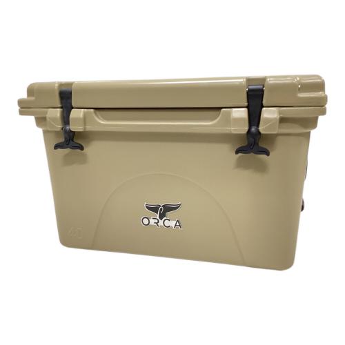 ORCA (オルカ) クーラーボックス 40QT 38L タンカラー Orca Coolers