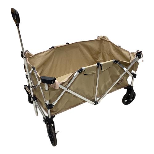 DOD (ディーオーディー) キャリーワゴン 96×58×61cm 最大積載重量100kg・タン アルミキャリーワゴン C2-534-TN