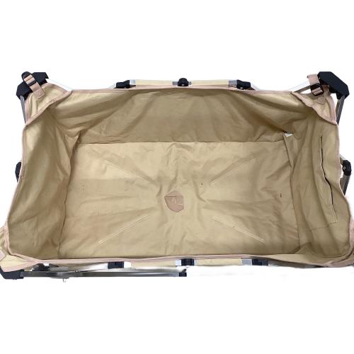 DOD (ディーオーディー) キャリーワゴン 96×58×61cm 最大積載重量100kg・タン アルミキャリーワゴン C2-534-TN