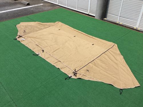 GRIP SWANY (グリップスワニー) ソロテント DVERG ファイヤープルーフGSテント 約330×190×130㎝ 1～2人用 程度B 程度B