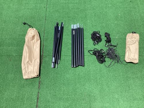 GRIP SWANY (グリップスワニー) ソロテント DVERG ファイヤープルーフGSテント 約330×190×130㎝ 1～2人用 程度B 程度B