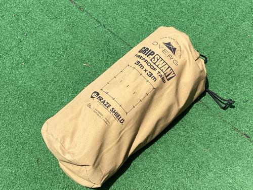 GRIP SWANY (グリップスワニー) レクタタープ DVERG GST-02 ファイヤープルーフGSタープ 300×300cm 2～3人用 程度A TC素材