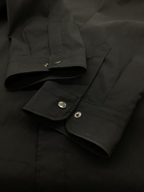 HERENESS (ヒアネス) トレッキングウェア(シャツ) メンズ SIZE L ブラック HU-30001-00L MOUNTAIN WOOL SHIRT