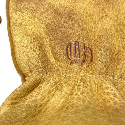 CRUD 焚火台用品 イエロー レザーグローブ