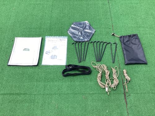 DUCKNOT (ダックノット) シェルター ハンティングヘキサTC/SW 約423×384×190/210cm 1～2人用 程度A 程度A スカートあり TC素材