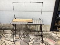 NATURE TONES (ネイチャートーンズ) キッチンテーブル ダークブラウン キッチンカウンターテーブル