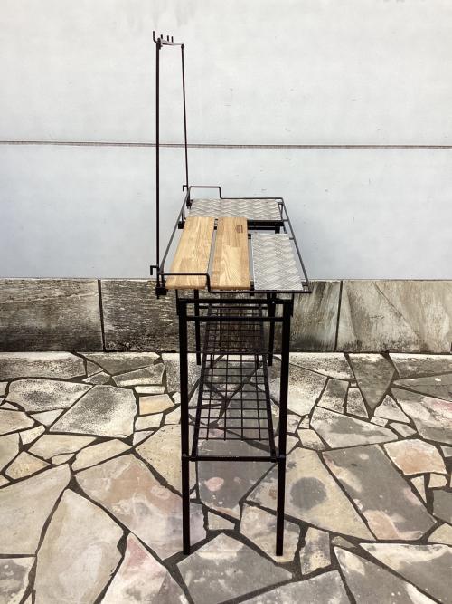 NATURE TONES (ネイチャートーンズ) キッチンテーブル ダークブラウン キッチンカウンターテーブル