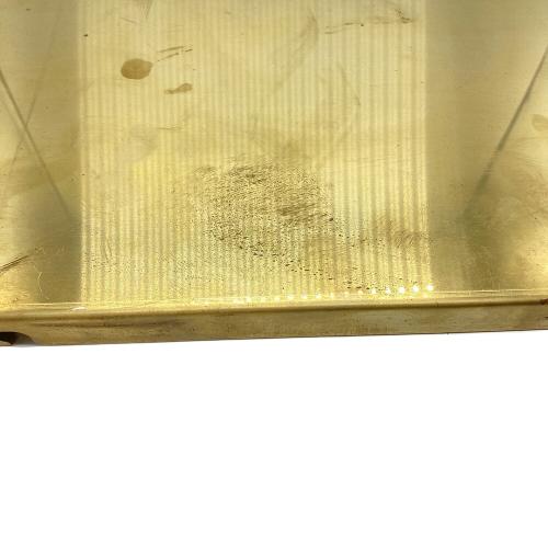 802 PRODUCTS (ハチオウジプロダクツ) ファニチャーアクセサリー ゴールド 真鍮 無地 IGT天板ワンユニット