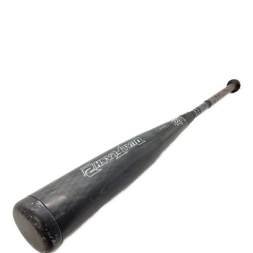 asics (アシックス) 軟式バット 84㎝ ブラック デュアルフラッシュ2 DUALFLASH2