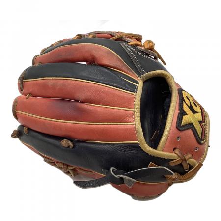 xanax (ザナックス) 硬式グローブ 約27cm レッド×ブラック 杉山翔大