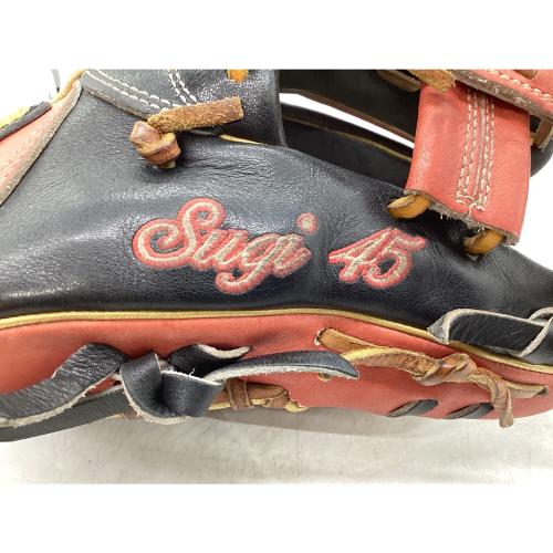 xanax (ザナックス) 硬式グローブ 約27cm レッド×ブラック 杉山翔大