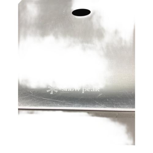 Snow peak (スノーピーク) ファニチャーアクセサリー コンテナ・リッドセット 廃盤品 CK-050 ステンボックス 1ユニット