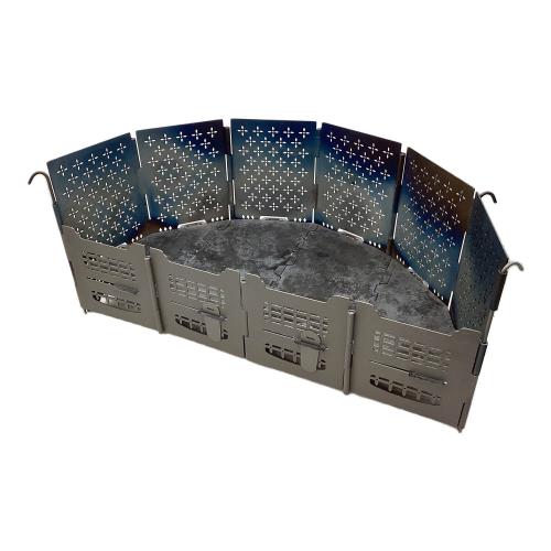 サンゾー工務店 (サンゾーコウムテン) 焚火台 RODAN スタンダード&半月セット　バンナ