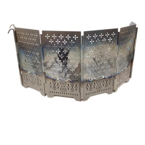 サンゾー工務店 (サンゾーコウムテン) 焚火台 RODAN スタンダード&半月セット　バンナ