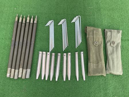 ソロテント ハトメ・ジップ(YKK)加工有 パップテント シェルターハーフ