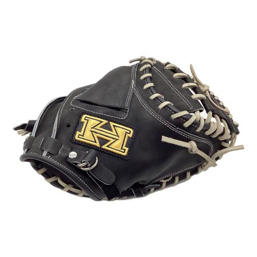 Hi Gold (ハイゴールド) 硬式グローブ ブラック スペシャルオーダー キャッチャーミット NO-884