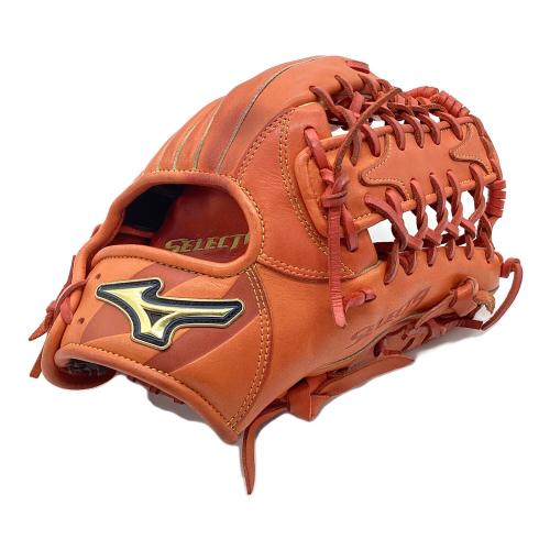 MIZUNO (ミズノ) 軟式グローブ オレンジ SELECT9 イチローモデル ケース付 セレクト9 外野用 1AJGR26807