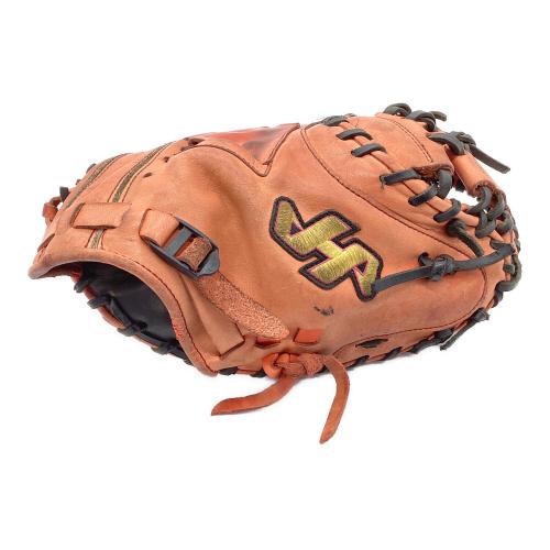 HATAKEYAMA (ハタケヤマ) 軟式グローブ 約30cm オレンジ プロフェッショナルモデル キャッチャーミット TH-278WR