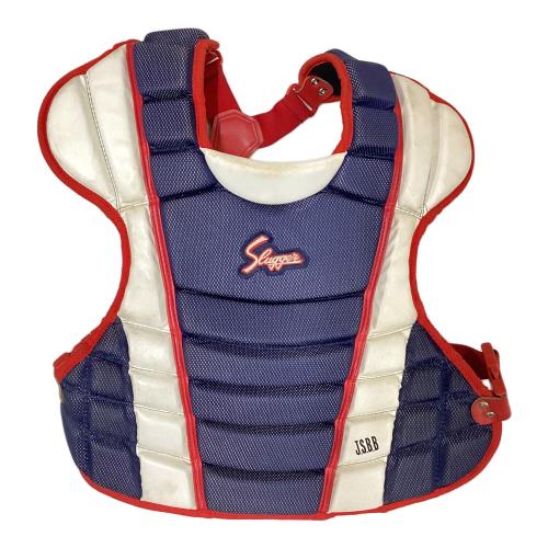 久保田スラッガー (クボタスラッガー) 防具 ホワイト ヘルメット(MIZUNO)・マスク・プロテクター・レガースセット 捕手防具セット