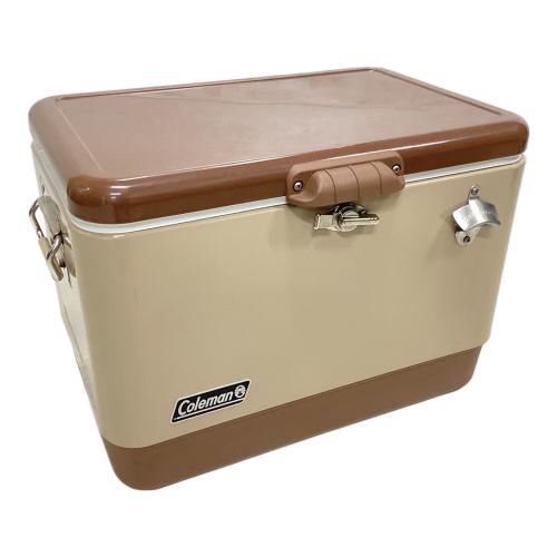 Coleman (コールマン) クーラーボックス 54QT 51L バターナッツ 2162434 スチールベルトクーラー