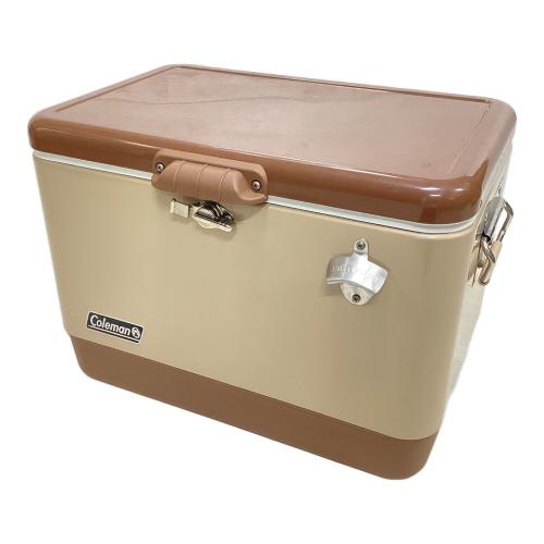 Coleman (コールマン) クーラーボックス 54QT 51L バターナッツ 2162434 スチールベルトクーラー