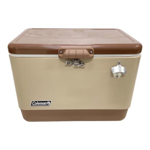Coleman (コールマン) クーラーボックス 54QT 51L バターナッツ 2162434 スチールベルトクーラー