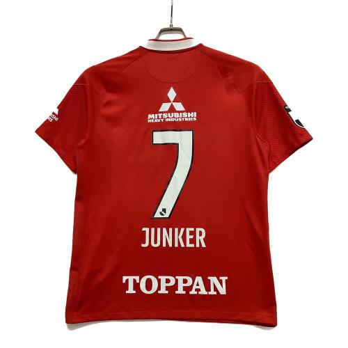 浦和レッズ (ウラワレッズ) サッカーユニフォーム メンズ SIZE XL レッド 2022シーズン ホーム レプリカ ユニフォーム 【7】キャスパー・ユンカー NIKE 半袖 DB5763-612
