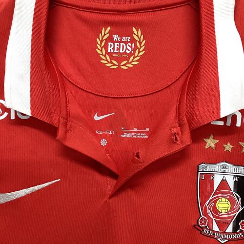 浦和レッズ (ウラワレッズ) サッカーユニフォーム メンズ SIZE XL レッド 2022シーズン ホーム レプリカ ユニフォーム 【7】キャスパー・ユンカー NIKE 半袖 DB5763-612