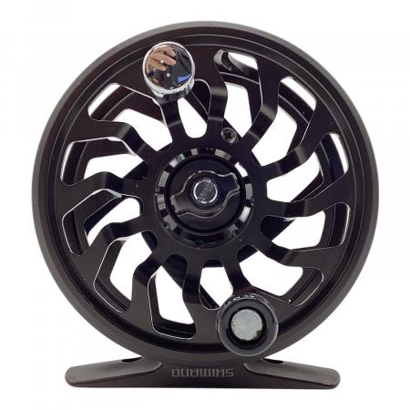 SHIMANO (シマノ) リール ブラック ケース付 フライリール アスキス3