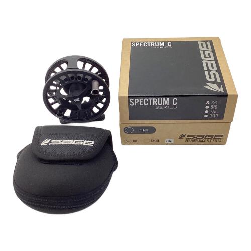 sage (サージュ) リール ブラック ケース付 フライリール スペクトラムC