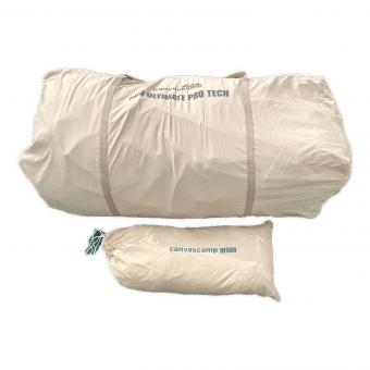 CanvasCamp (キャンバスキャンプ) モノポールテント メッシュヤブレ・レインフライシーム浮き有 500 ULTIMATE PRO TECH 約500×500×300㎝ 7～8人用 程度B 程度B スカートなし