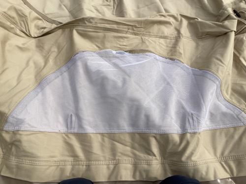 CanvasCamp (キャンバスキャンプ) モノポールテント メッシュヤブレ・レインフライシーム浮き有 500 ULTIMATE PRO TECH 約500×500×300㎝ 7～8人用 程度B 程度B スカートなし