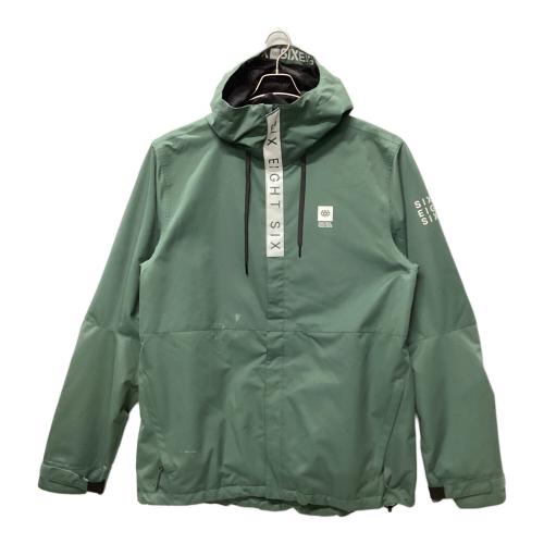 686 (シックスエイトシックス) APAN LIMITED FOUNDATION SHELL JACKET スノーボードウェア(ジャケット) メンズ SIZE XL グリーン
