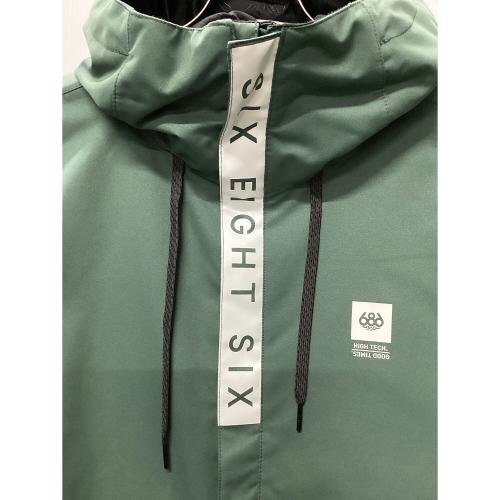 686 (シックスエイトシックス) APAN LIMITED FOUNDATION SHELL JACKET スノーボードウェア(ジャケット) メンズ SIZE XL グリーン