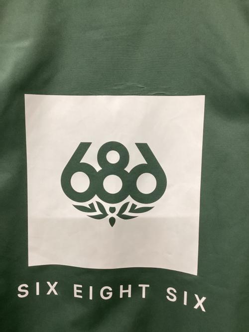 686 (シックスエイトシックス) APAN LIMITED FOUNDATION SHELL JACKET スノーボードウェア(ジャケット) メンズ SIZE XL グリーン