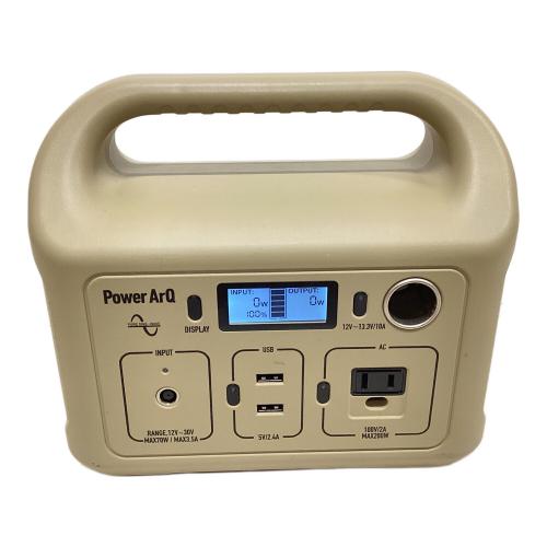 PowerArQ (パワーアーク) ポータブル電源 タン HTE032311A mini ポータブル電源 346Wh リチウムイオン